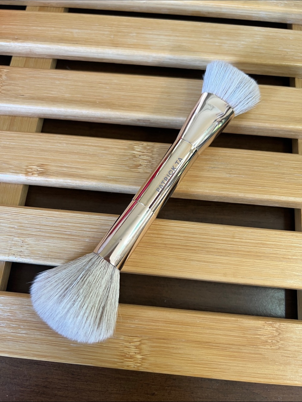 💕Patrick Ta Dual Ended Blush Brush Original For Face 3